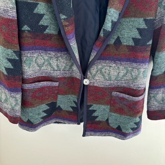 Julia Klein Vintage Southwestern Blazer - Picture 5 of 10
